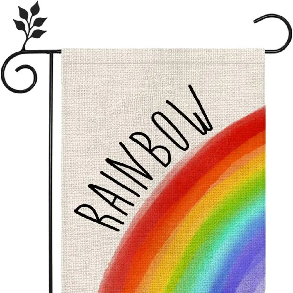Crowned Beauty rainbow flag